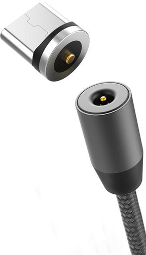 Кабель Denmen D09T USB Type-A - USB Type-C (1 м, черный)