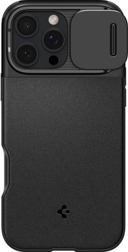 Чехол для телефона Spigen Optik Armor Mag Magsafe для iPhone 16 Pro Black
