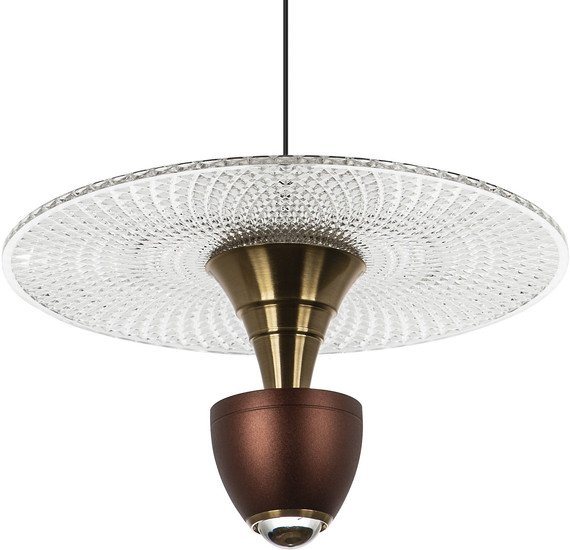 Подвесная люстра LED4U L8709-3 RED