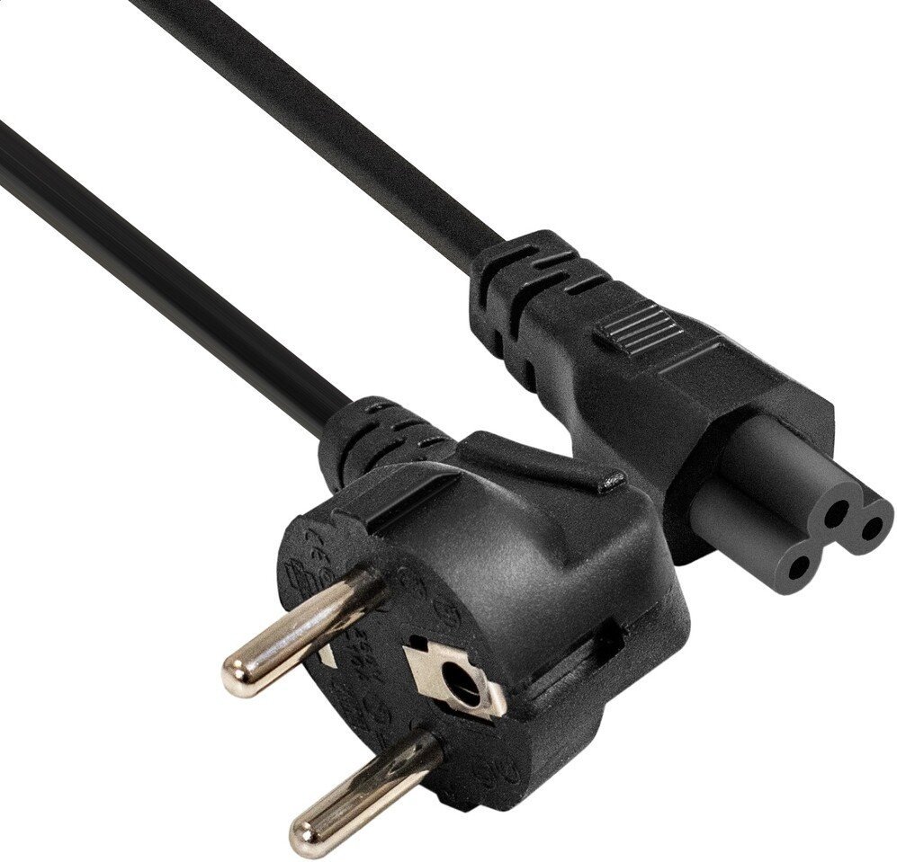 Кабель ExeGate Special PC5-0.75S-Schuko - C5/3x0.75 (0.75 м, черный)