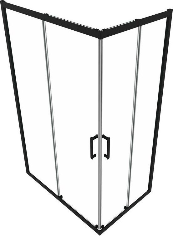 Душевой уголок Triton Фикс-Блэк 120x80 (без поддона)