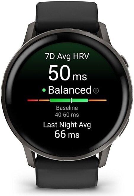 Умные часы Garmin Venu 4 45 мм (черный)