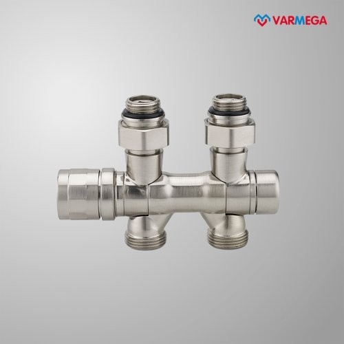 Узел нижнего подключения Varmega 1/2"х3/4"EK VMDV25-200415 (черный)