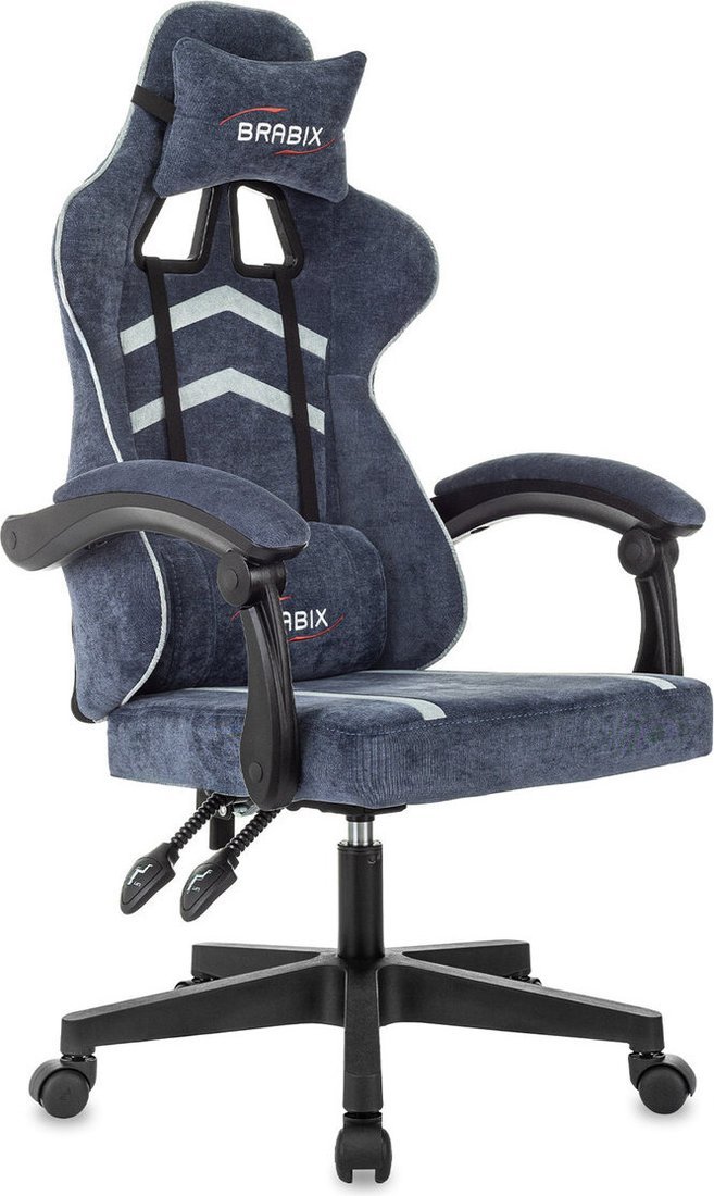 Игровое (геймерское) кресло Brabix Shooter GM-123 533212 (синий)