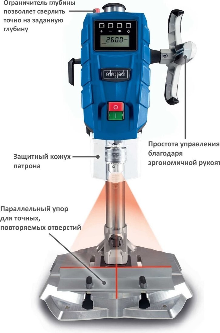 Сверлильный станок Scheppach DP55