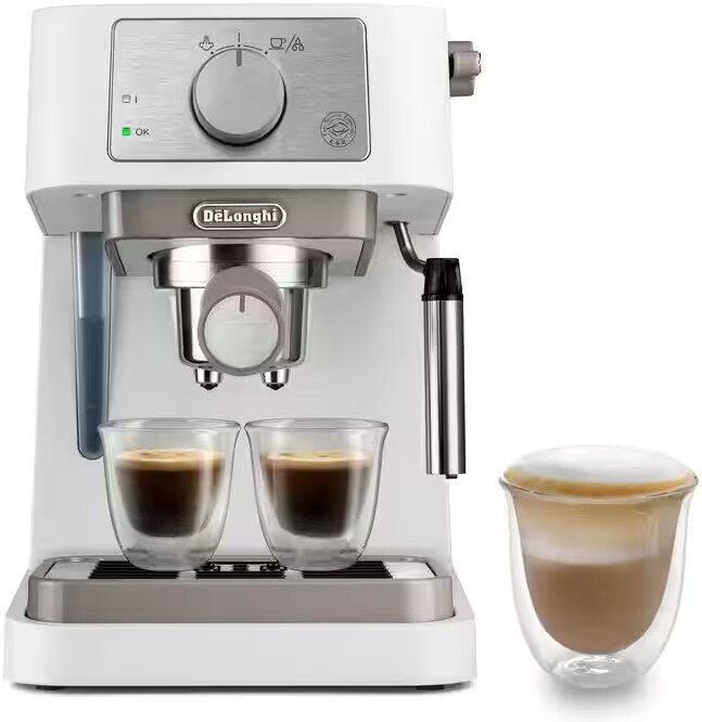 Рожковая кофеварка DeLonghi Stilosa EC260.W