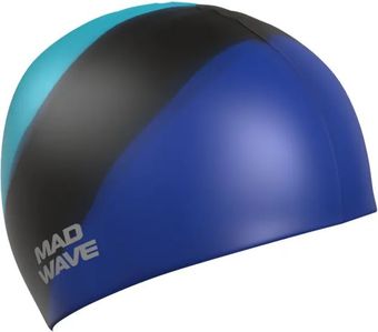 Шапочка для плавания Mad Wave Multi Adult (синий)
