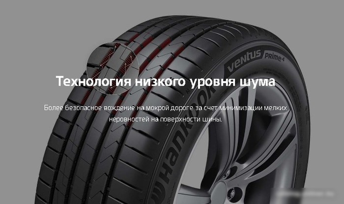 Летние шины Hankook Ventus Prime 4 K135 215/55R17 94V