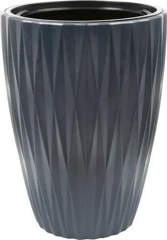Кашпо Form-Plastic Caro Slim FP-5830-014 (антрацитовый)