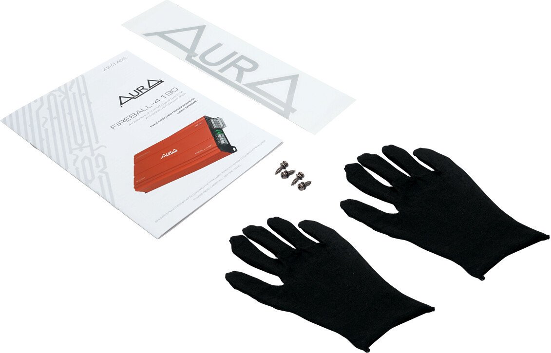 Автомобильный усилитель Aura Fireball-4.190