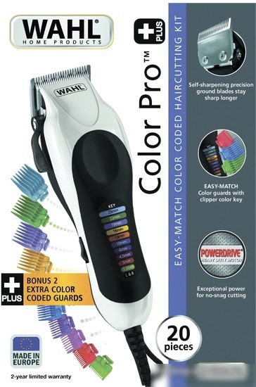 Машинка для стрижки волос Wahl Color Pro Plus 20104.0460