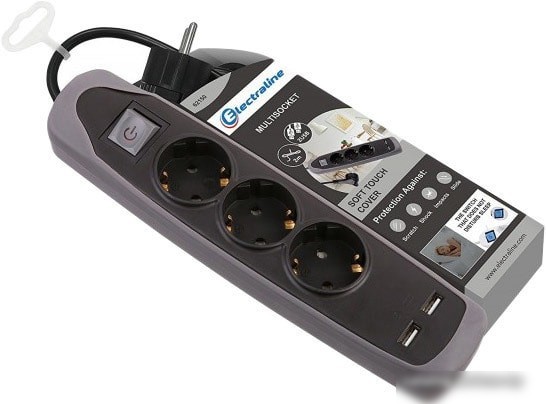 Удлинитель Electraline 62150 2 м