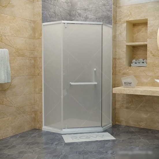 Душевой уголок RGW HO-084W 90x90 (белый/матовое)