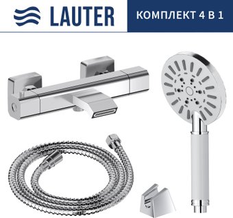 Смеситель Lauter Comfort 21YH40400 с лейкой Living Nevada 21S10146