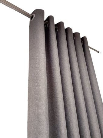 Комплект штор Модный текстиль 06L 112MT6670M28 (260x210, 2шт, средне серый)