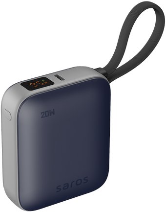 Внешний аккумулятор SAROS AXL102 10000mAh (темно-синий)
