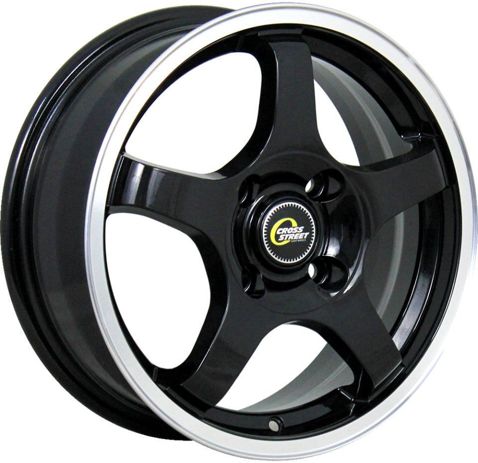 Литые диски Cross Street CR-14 14x5.5" 4x98мм DIA 58.6мм ET 35мм BKPL