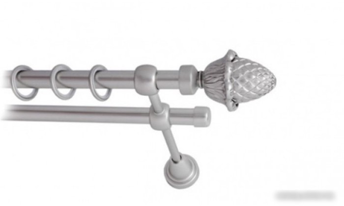 Наконечник для карниза Lm Decor YF032 Шишка 16мм (сатин)