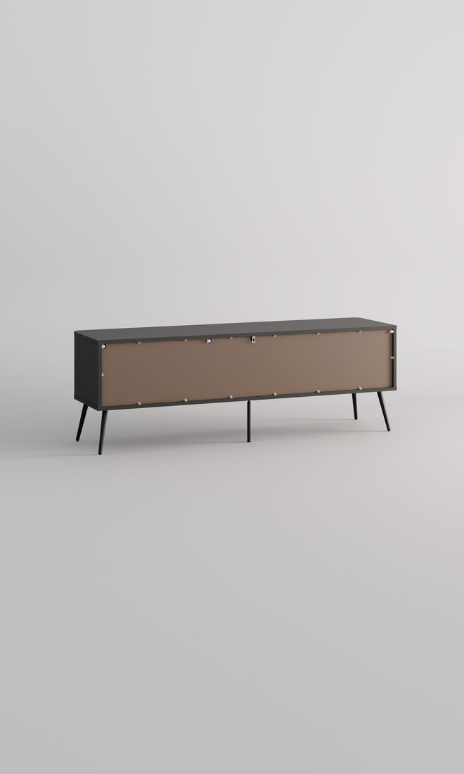Тумба Arvento Rondo RTV 3D (графит/дарк грей)