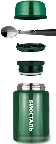 Термос для еды BIOSTAL NTS-500G 0.5л (зеленый)