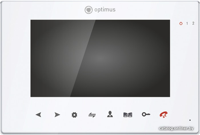 Монитор Optimus VMH-7.1 (белый) Монитор Optimus VMH-7.1 (белый)