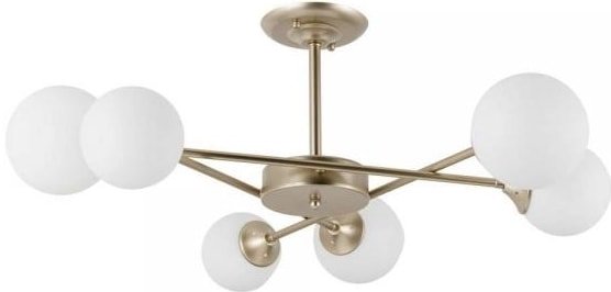 Люстра средней высоты Arte Lamp Marco A2703PL-6SG