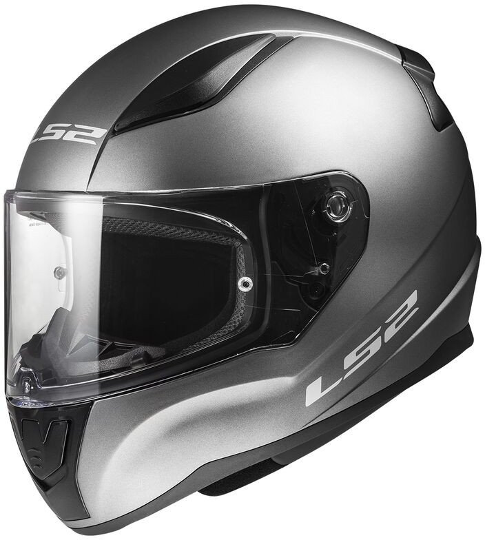 Мотошлем LS2 FF353 Rapid 2 Solid (XS, серый матовый)