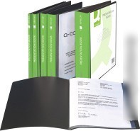 Папка для бумаг Q-Connect KF01267 (черный)
