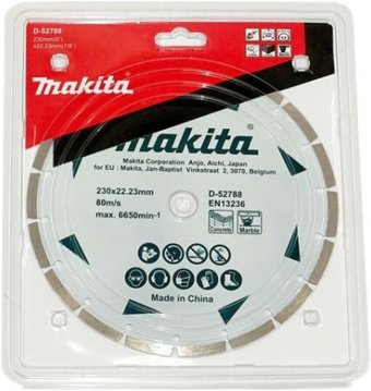 Отрезной диск алмазный Makita D-52788