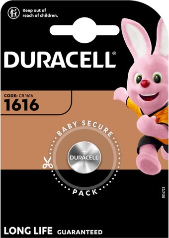 Батарейка DURACELL CR1616 Lithium 3V