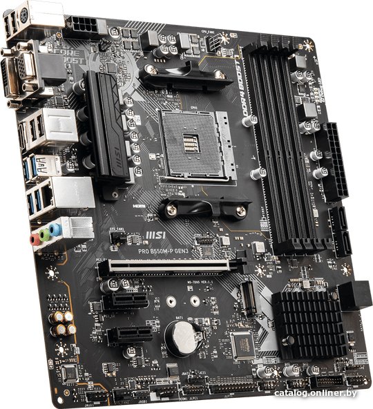 Материнская плата MSI Pro B550M-P Gen3