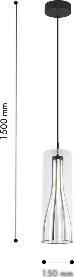 Подвесная люстра Favourite Striata 4627-1P