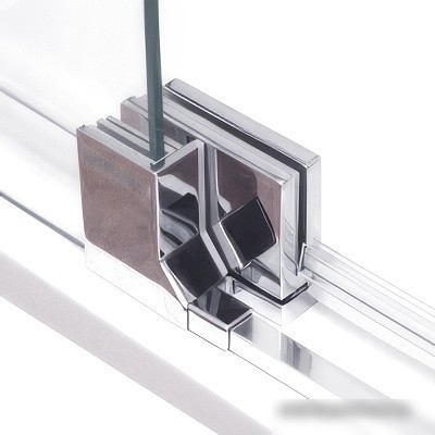 Душевой уголок Roth Elegant Neo Line 80x80 GDO1N + GBN (хром/прозрачное стекло)
