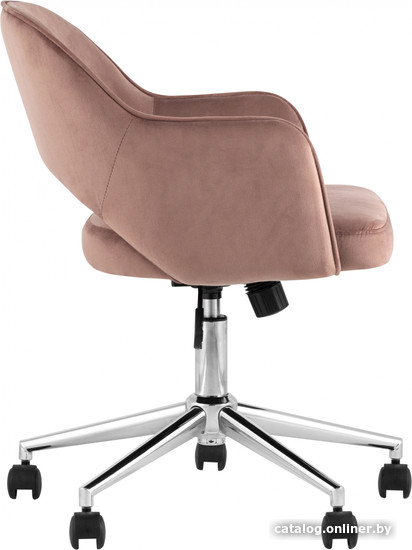 Офисное кресло Stool Group Кларк велюр (розовый)