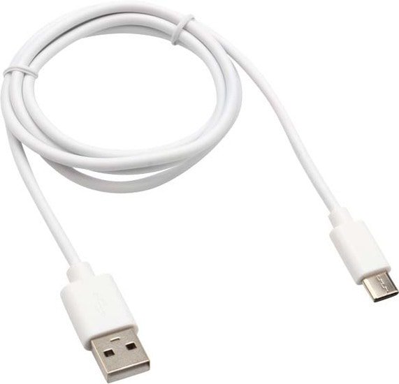 Кабель Rexant 18-1895 USB Type-A - USB Type-C (1 м, белый)