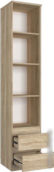 Книжный шкаф Евва Турин ТР-4T2S-01/S (дуб сонома)