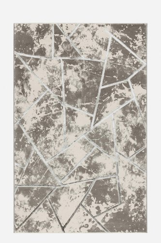 Ковер для жилой комнаты Radjab Carpet Амальфи Прямоугольник 01518B (3x4, C.Grey/Antrasit)