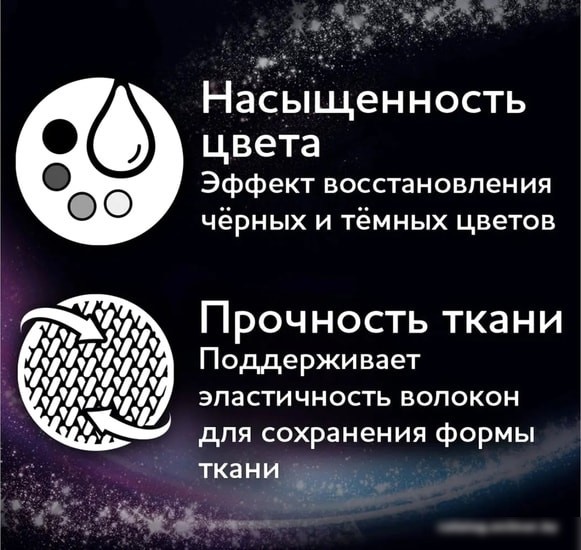 Гель для стирки Ласка Эффект Восстановления темного цвета и ткани 4 л