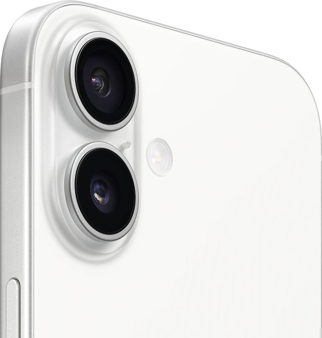 Телефон Apple iPhone 16 256GB (белый)