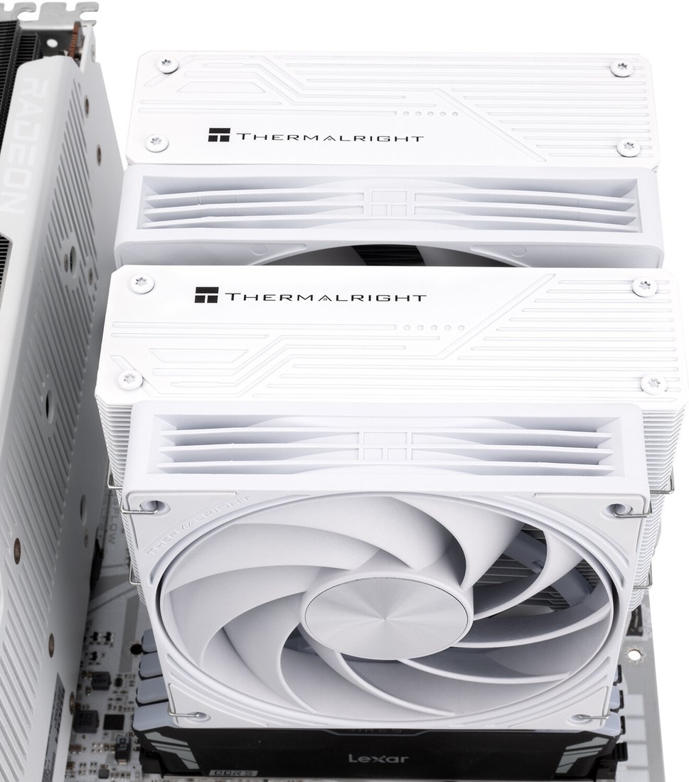 Кулер для процессора Thermalright Frost Tower 140 (белый)