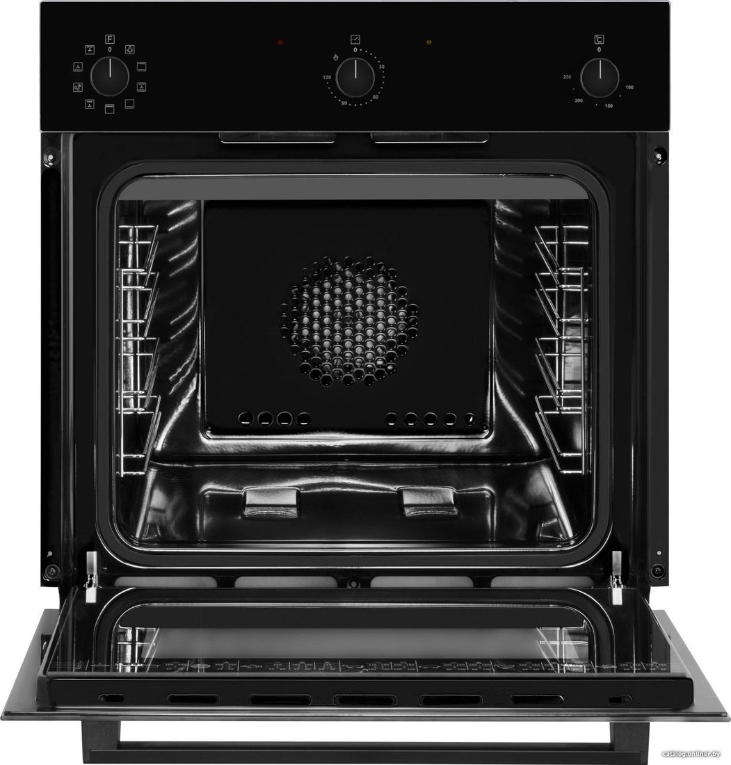 Электрический духовой шкаф Weissgauff EOV 206 SB Black Edition