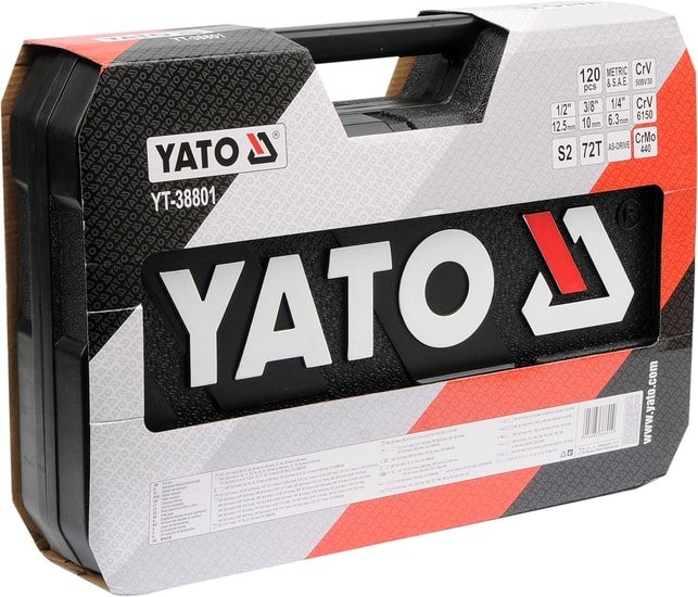 Универсальный набор инструментов Yato YT-38801 (120 предметов)