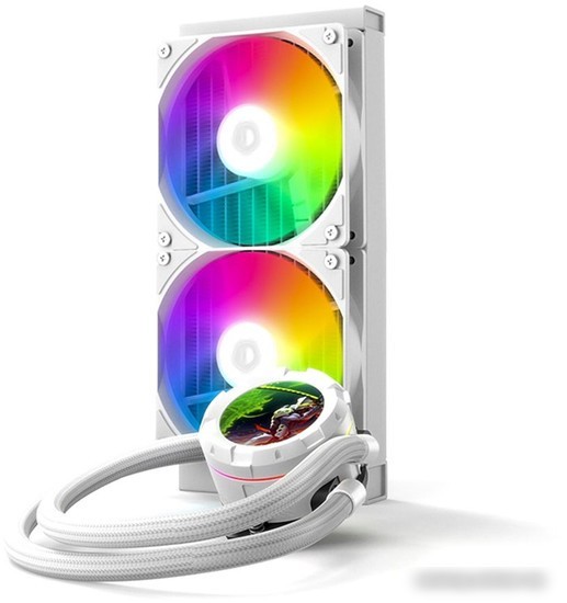 Жидкостное охлаждение для процессора ID-Cooling Space SL240 XE WHITE