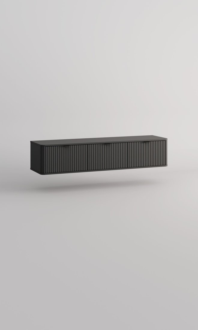 Тумба Arvento Rondo RTV 3D (графит/дарк грей)