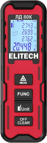 Лазерный дальномер ELITECH ЛД 80К (new)