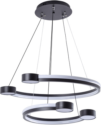 Подвесная люстра LED4U L7100-2 BK