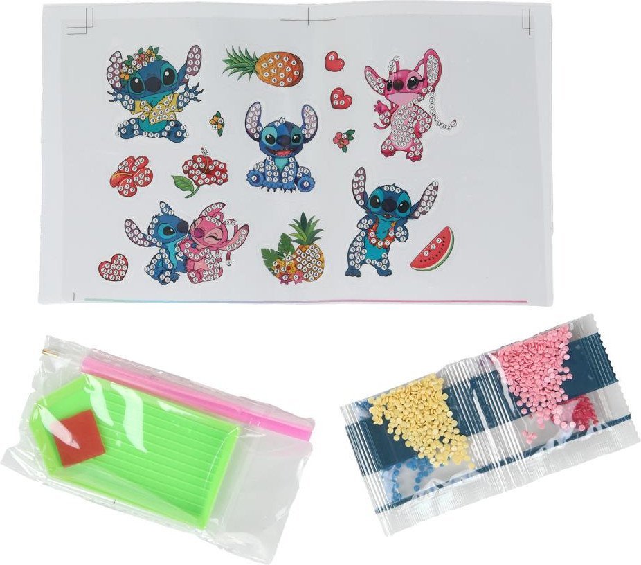 Алмазная мозаика MultiArt Стикер Стич STICK-STICH-129535