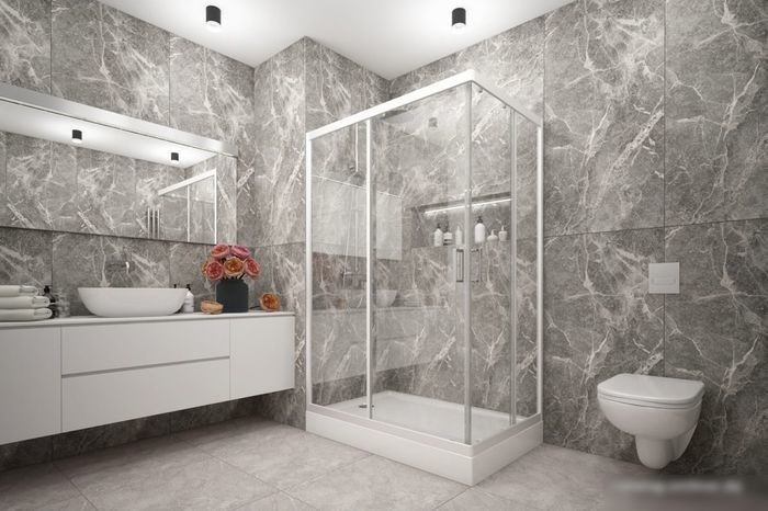 Душевой уголок Метакам Universal Pro 120x80 KKS_014547 (прозрачное стекло)