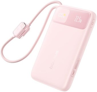 Внешний аккумулятор Baseus EnerFill FC11 10000mAh 22.5W (розовый)