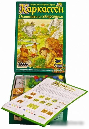 Настольная игра Мир Хобби Каркассон. Охотники и Собиратели